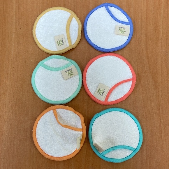 New Anthropologie Reusable Cleansing Rounds Bamboo Facial Pads, Set of 6!!🔥🔥🔥 - Picture 9 of 16